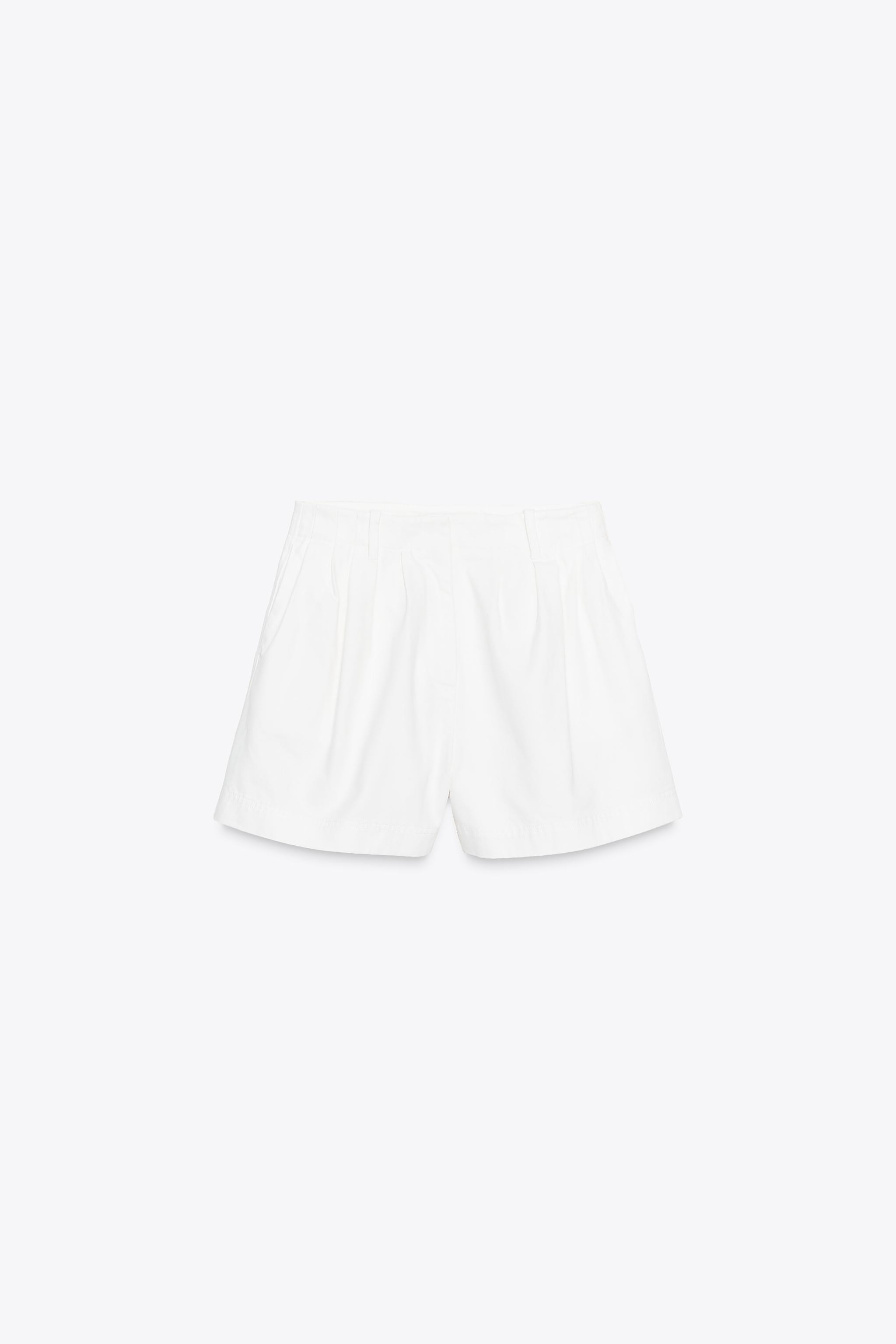 ZW COLLECTION BERMUDA SHORTS WITH DARTS | Zara UK