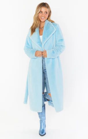 Lolita Jacket ~ Icy Blue Faux Fur | Show Me Your Mumu