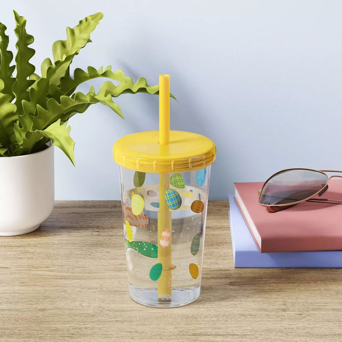 12oz Eggs Tumbler with Straw - Room Essentials™ | Target