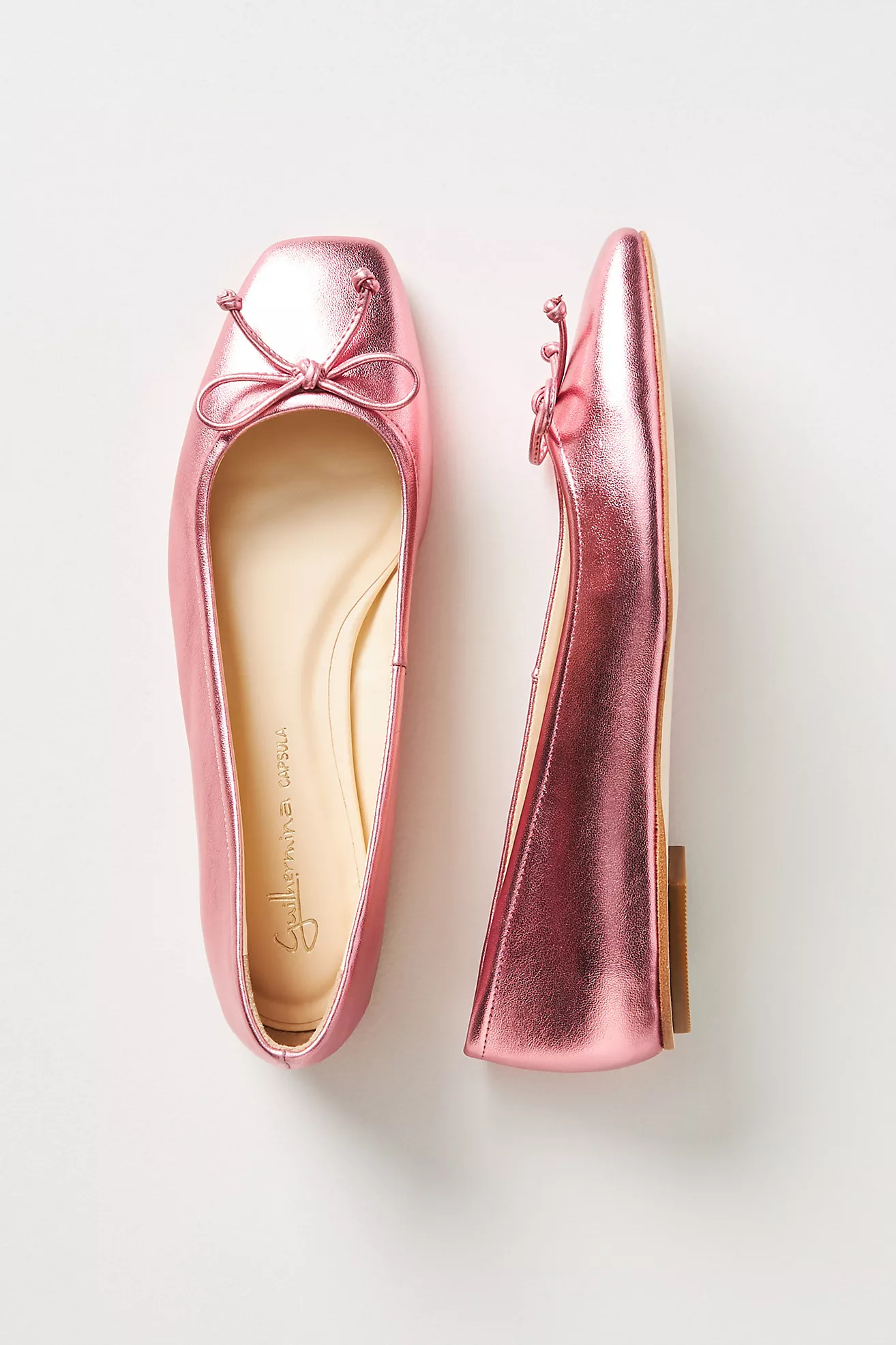 Guilhermina Square-Toe Ballet Flats | Anthropologie (UK)