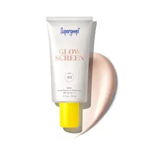 Supergoop! Glowscreen SPF 40, Sunrise (Champagne Glow) - 1.7 fl oz - Glowy Primer + Broad Spectru... | Amazon (US)
