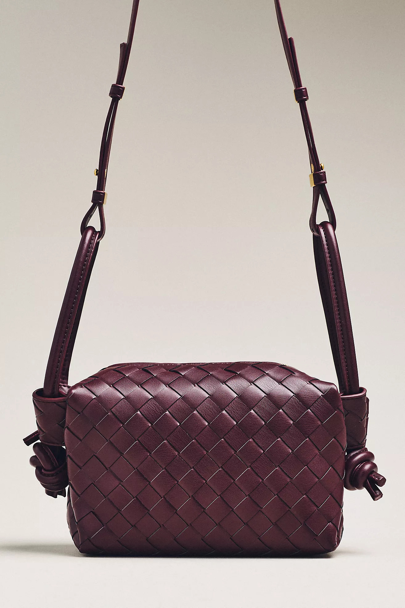 Loop-Strap Woven Crossbody Bag | Anthropologie (US)