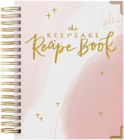 The Recipe Book: A Beautiful & Modern Keepsake Recipe Notebook & Organizer to Write in Your Own Reci | Amazon (US)