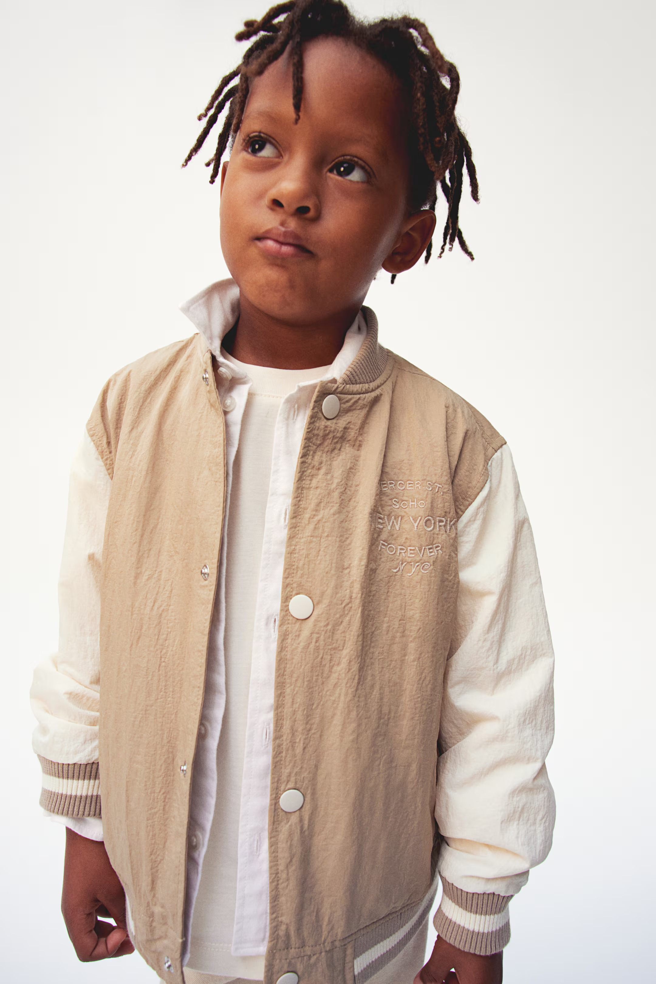 Nylon Baseball Jacket | H&M (US + CA)