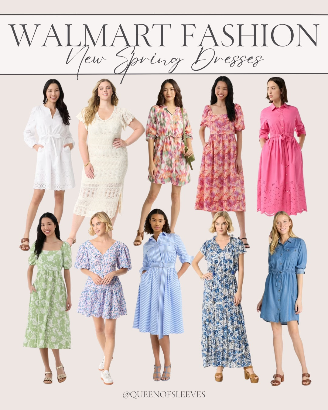 Walmart Fashion | Walmart New Arrivals | Walmart Spring Outfits | Walmart Spring Dresses | Dresses with Sleeves | Spring Outfit Ideas 

#LTKMidsize #LTKFindsUnder50 #LTKStyleTip