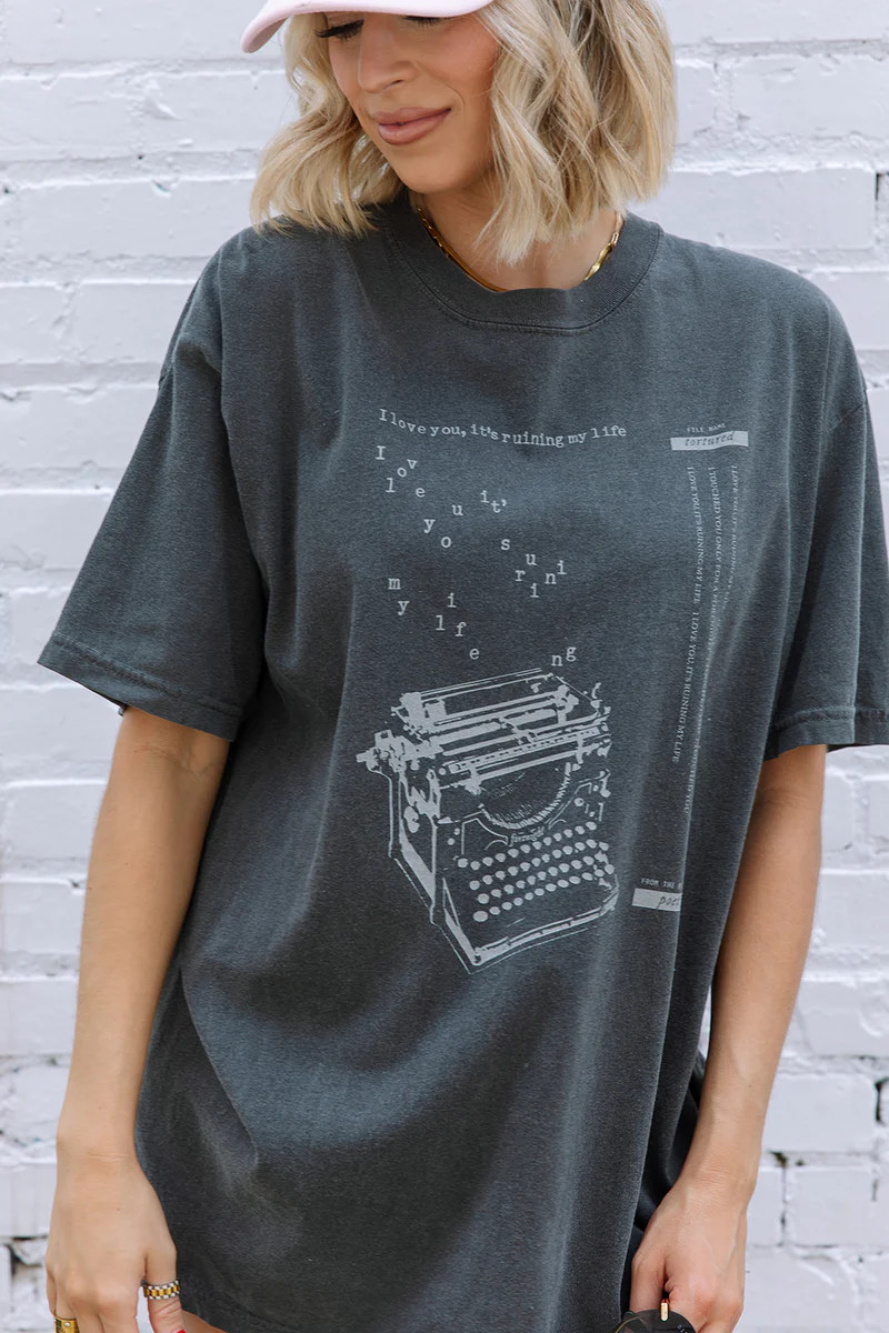 Tortured Typewriter Tee - Girl Tribe Co. | Girl Tribe Co.