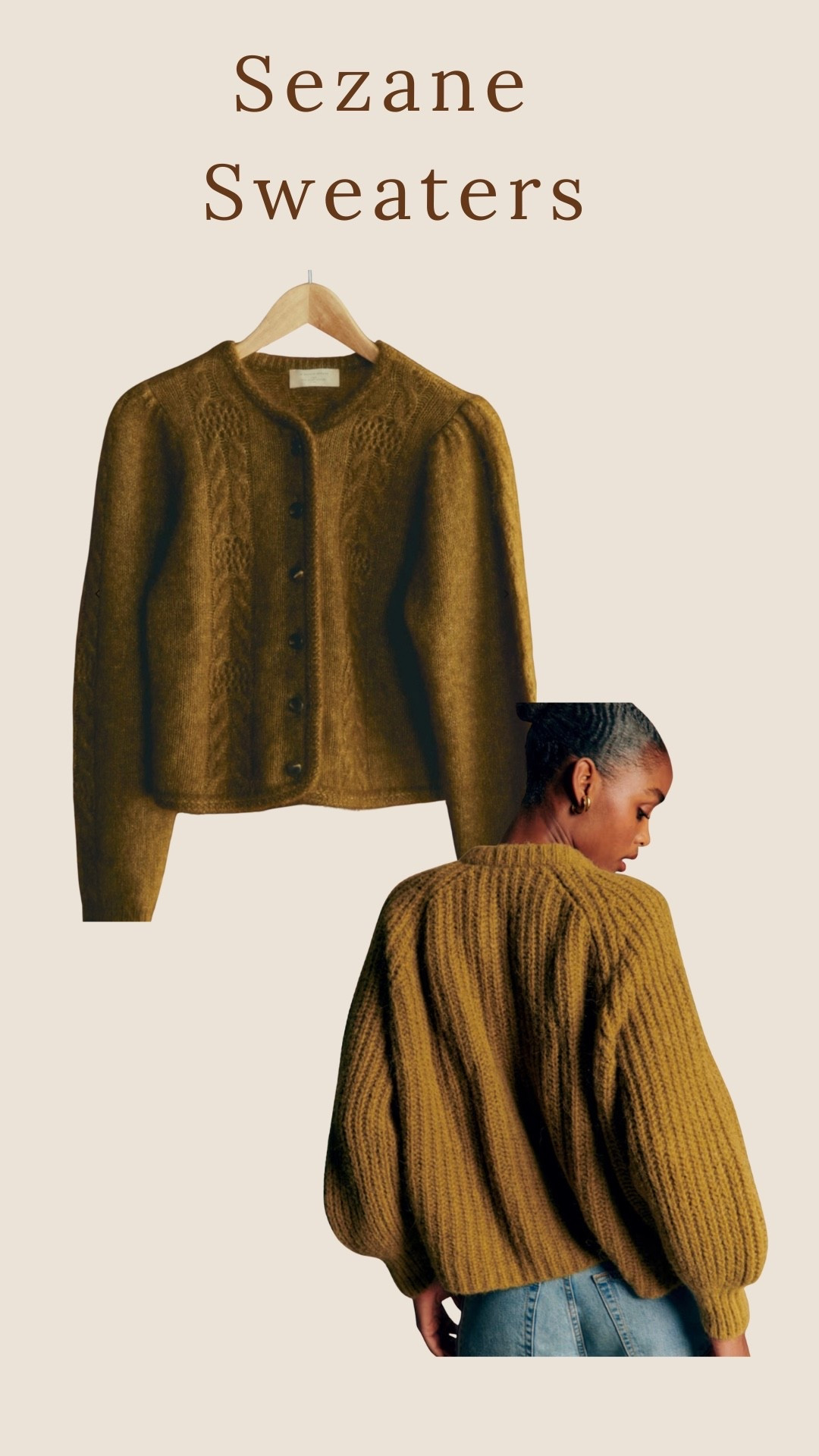 I have a tone of sweaters from Sezane that I absolutely love! These are such great quality & keep me super warm. 🤍

Sezane - Sweaters - Winter looks 

#LTKmomlife #LTKSeasonal