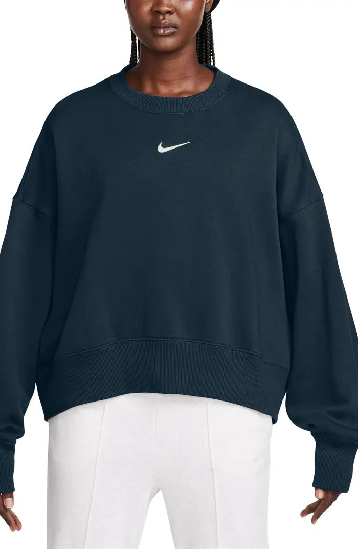 Nike Phoenix Fleece Crewneck Sweatshirt | Nordstrom | Nordstrom