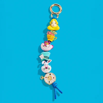 Disney Alice in Wonderland Friends Forever Bag Charm - Disney Alice in Wonderland Friends Forever Bag Charm | BaubleBar