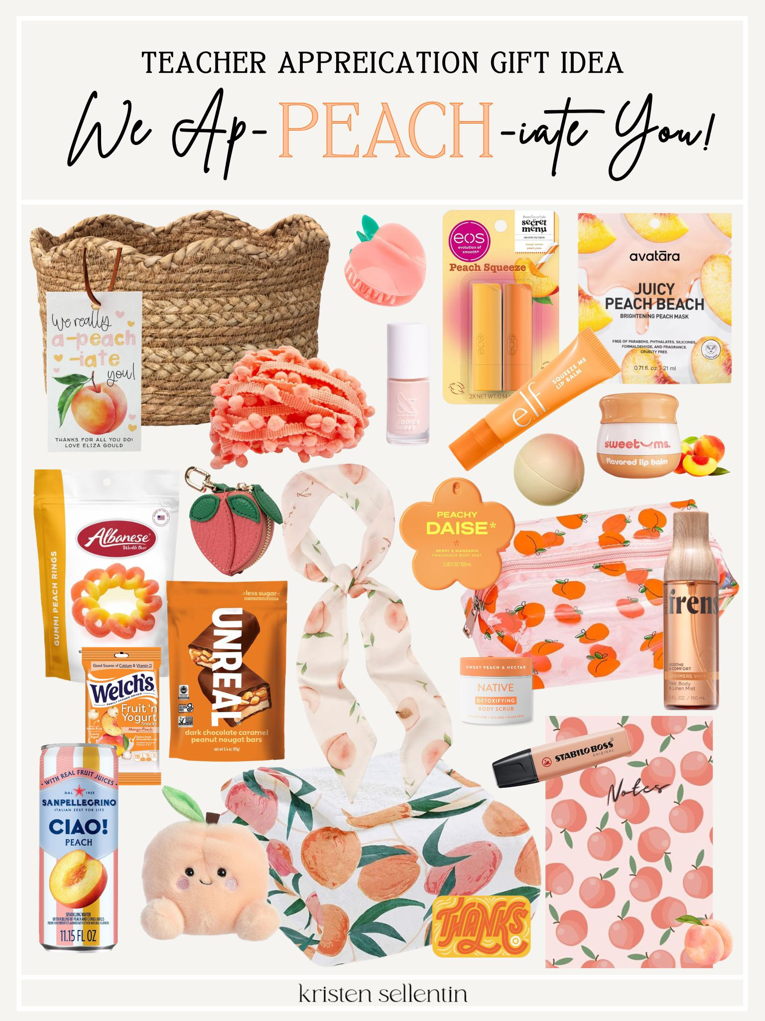 "We A-peach-iate You" Teacher gift idea! 

 

#LTKmomlife #LTKKids #LTKSeasonal