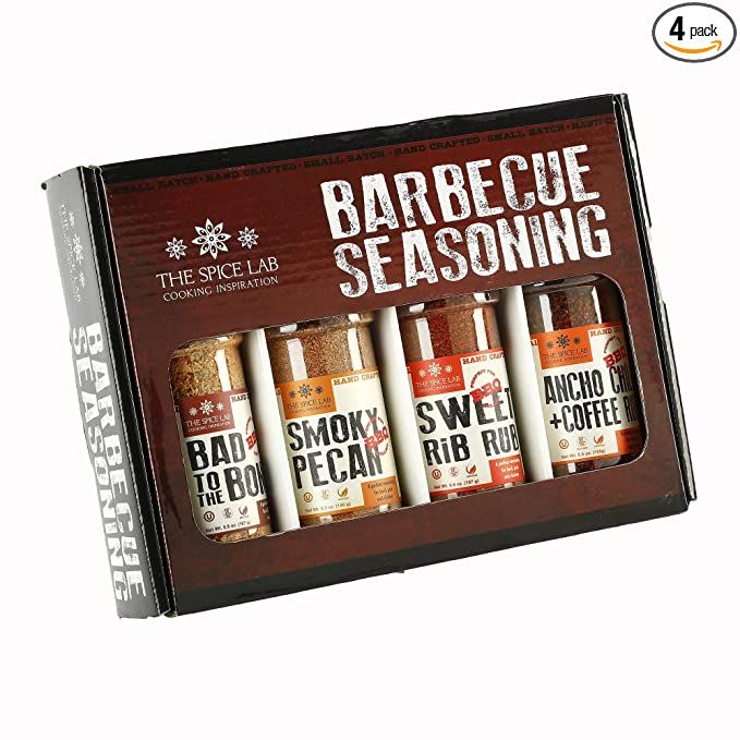 The Spice Lab BBQ Barbecue Spices and Seasonings Set - Ultimate Grilling Accessories Set - Gift K... | Amazon (US)