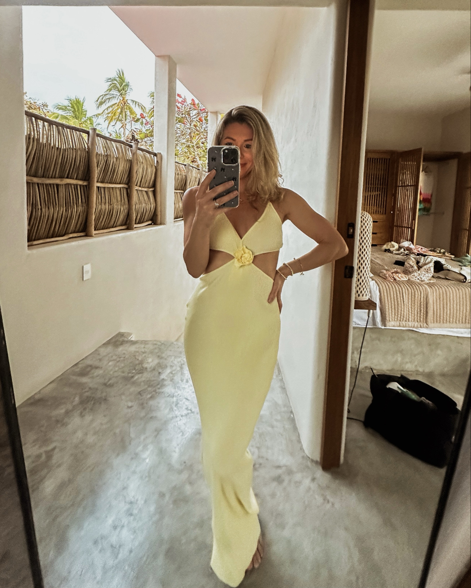 The cutest vacation dress for spring/summer travel. I wore it to Mexico! Size small 

#LTKSpring #LTKFindsUnder100 #LTKTravel