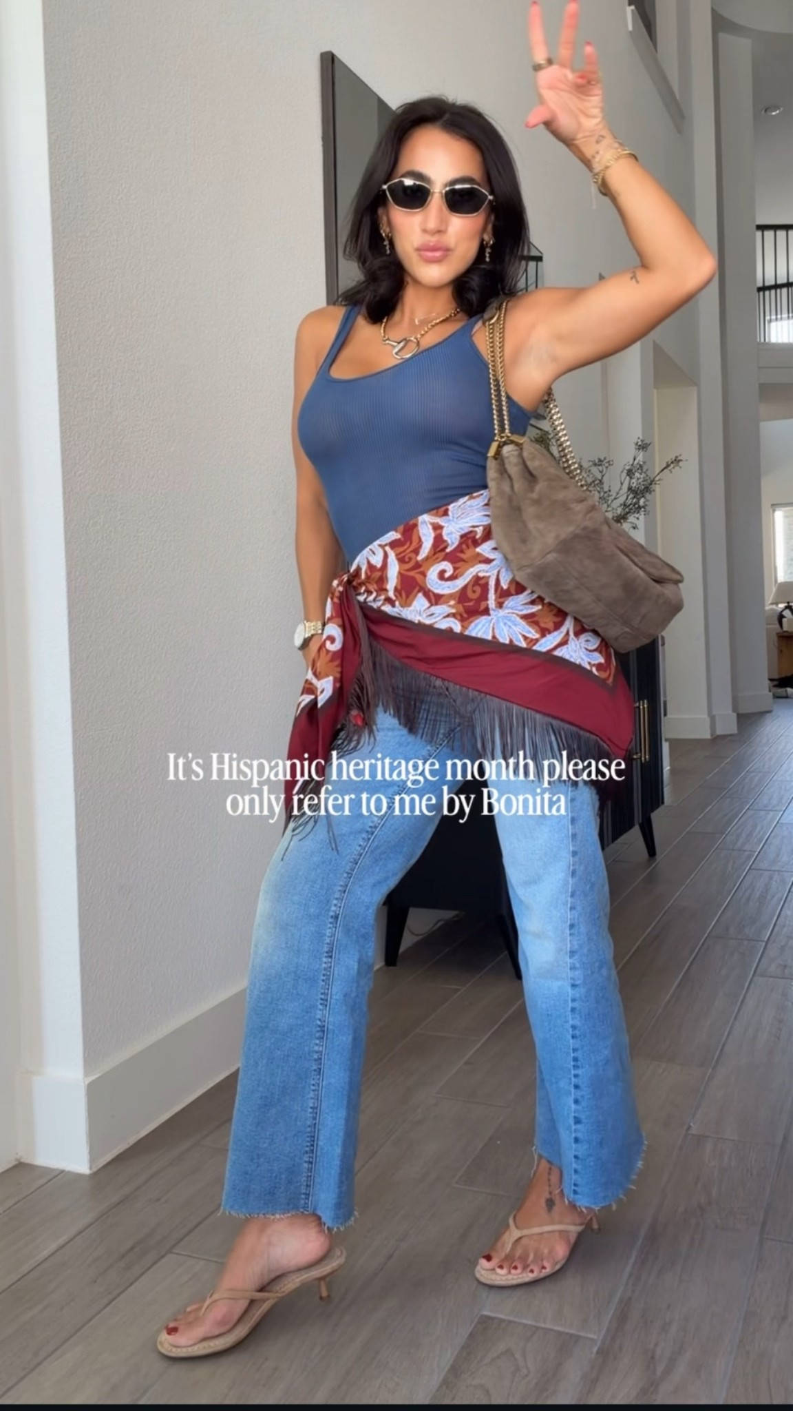 Latina, jeans size 0 , top XS #casualoutfit

#LTKootd #LTKgrwm #LTKPetite