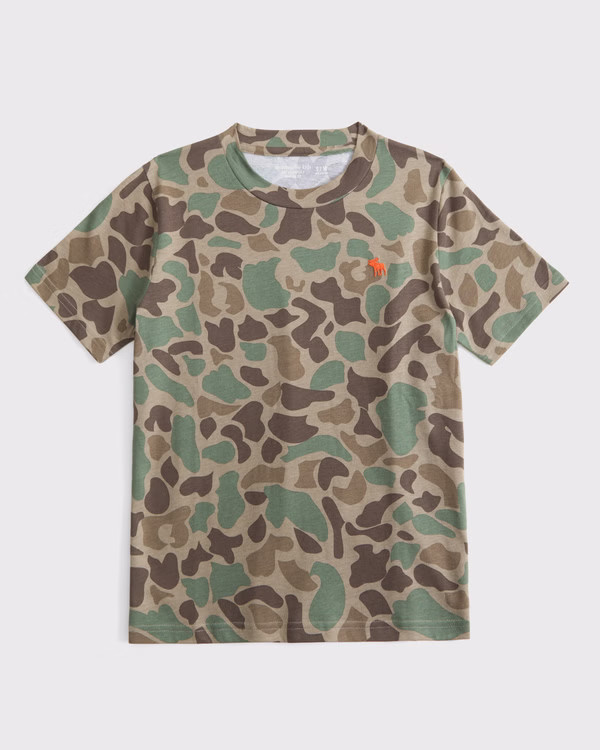 essential icon crew tee | Abercrombie & Fitch (US)