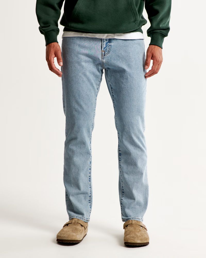 Athletic Straight Jean | Abercrombie & Fitch (US)