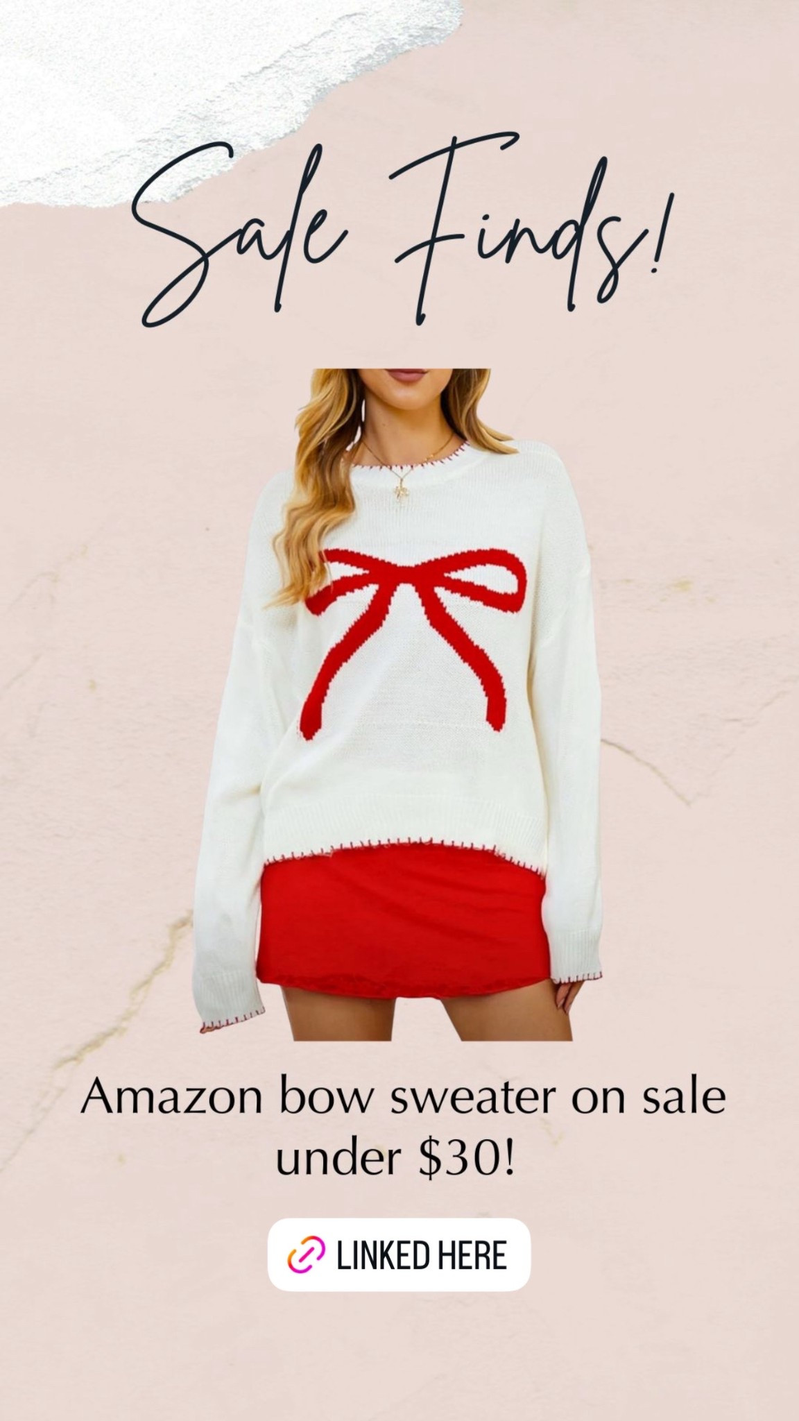 Amazon bow sweater, Amazon holiday sweater 

#LTKGiftGuide #LTKFindsUnder50 #LTKHoliday