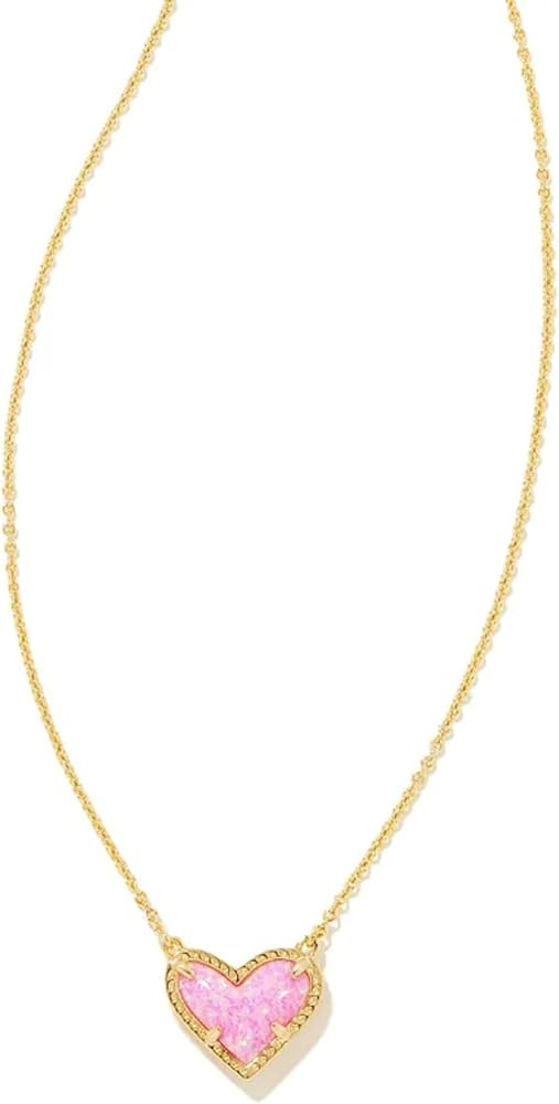 Kendra Scott Ari Heart Adjustable Length Pendant Necklace for Women, Fashion Jewelry | Amazon (US)