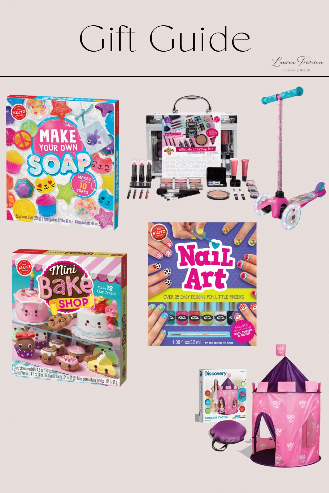 Cute toys and gift ideas for her! Great for the kiddos in your life and including fun gifts like soap making and child nail art!

#LTKKids #LTKCyberWeek #LTKGiftGuide
