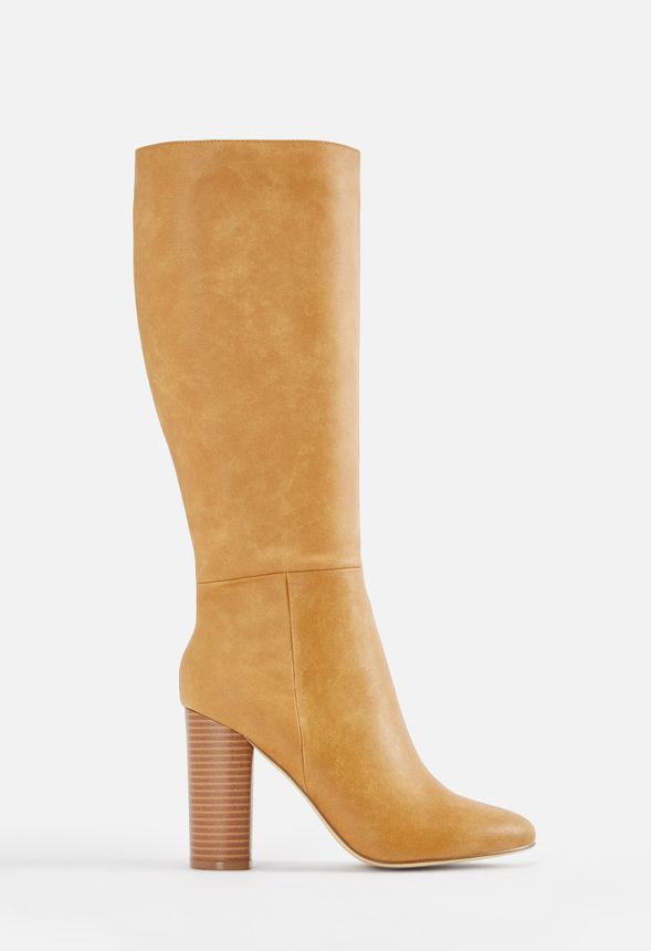 Stefania Heeled Tall Boot | JustFab
