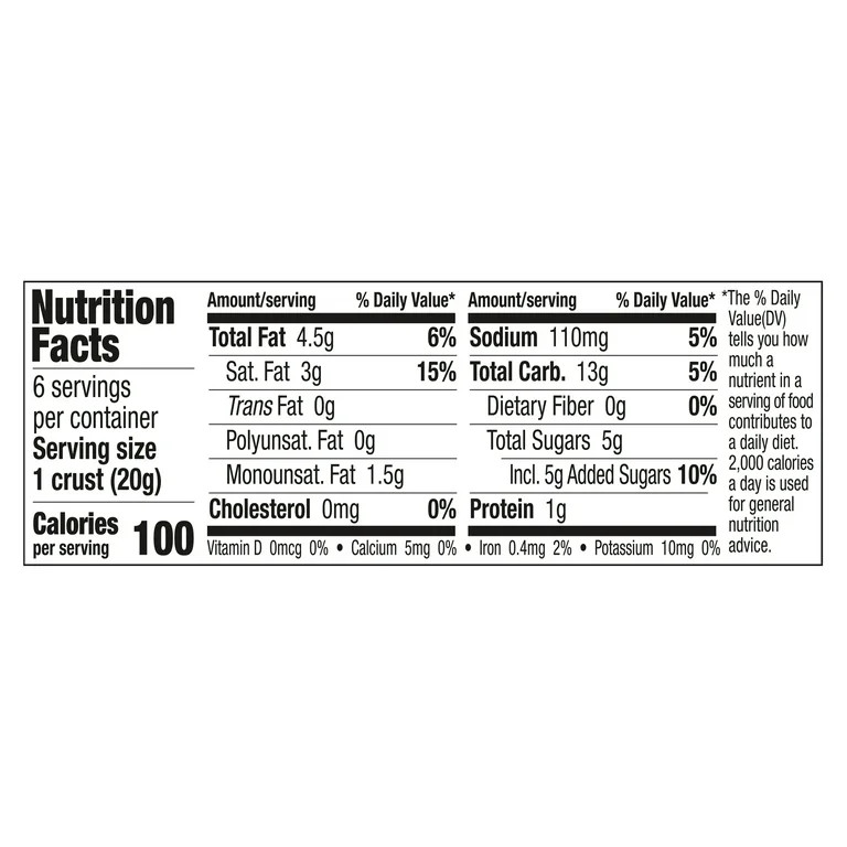 Keeber Graham Cracker RTE Mini Pie Crust 6ct | Walmart (US)