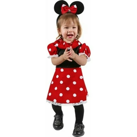 Baby Minnie Mouse Costume Dress | Walmart (US)