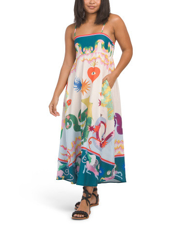 Greek Islands Maxi Dress | TJ Maxx