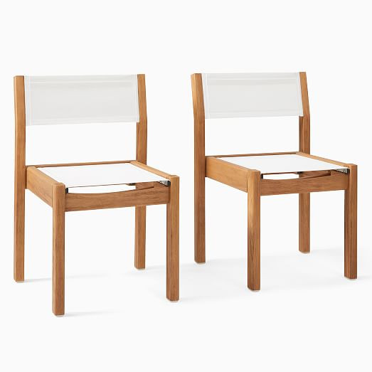 Playa Outdoor Textilene Dining Chair (Set Of 2) | West Elm (US)