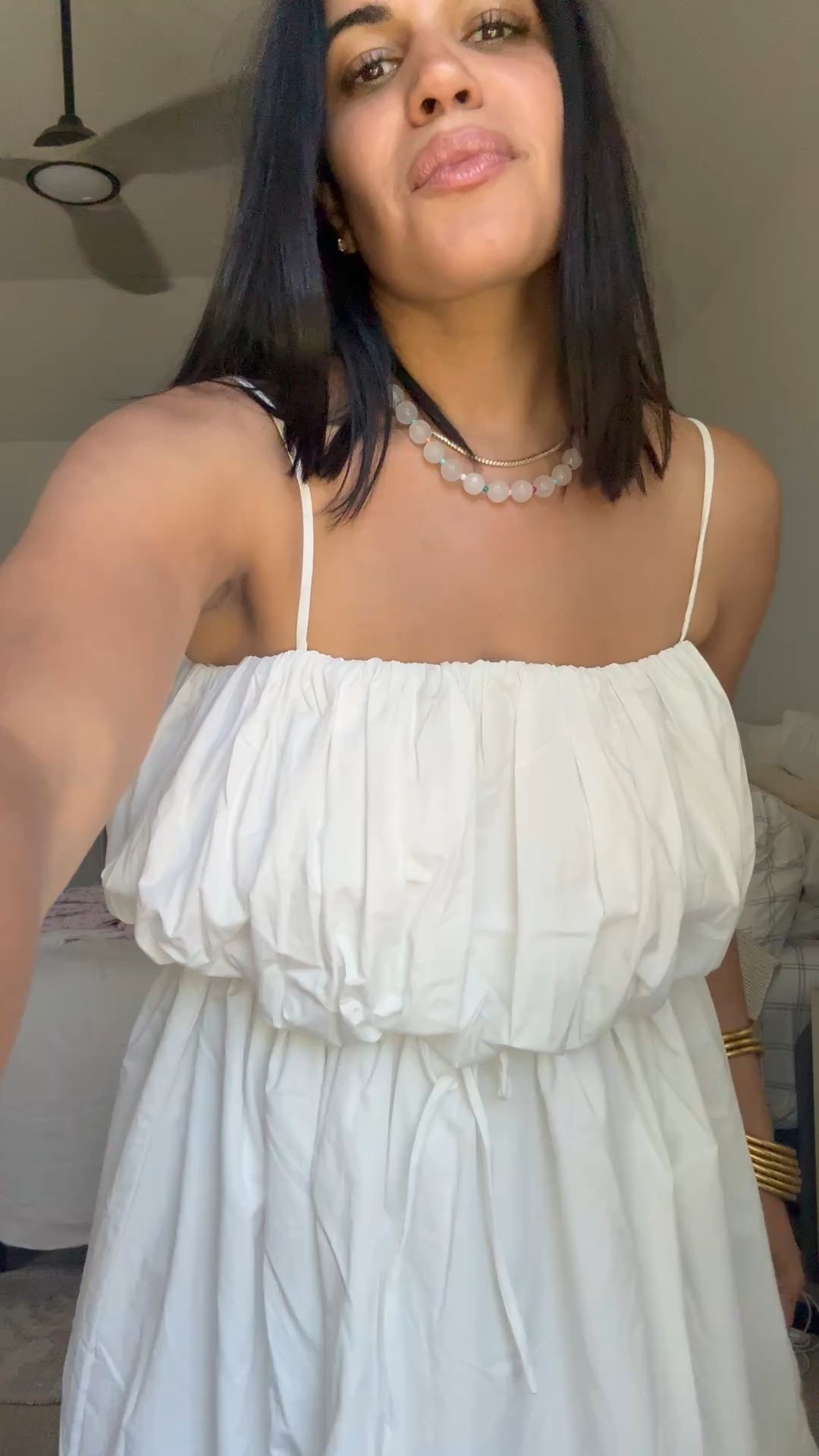 Obsessed with this set! I am in an 8, should have gone down as I am a new size but will get hemmed.