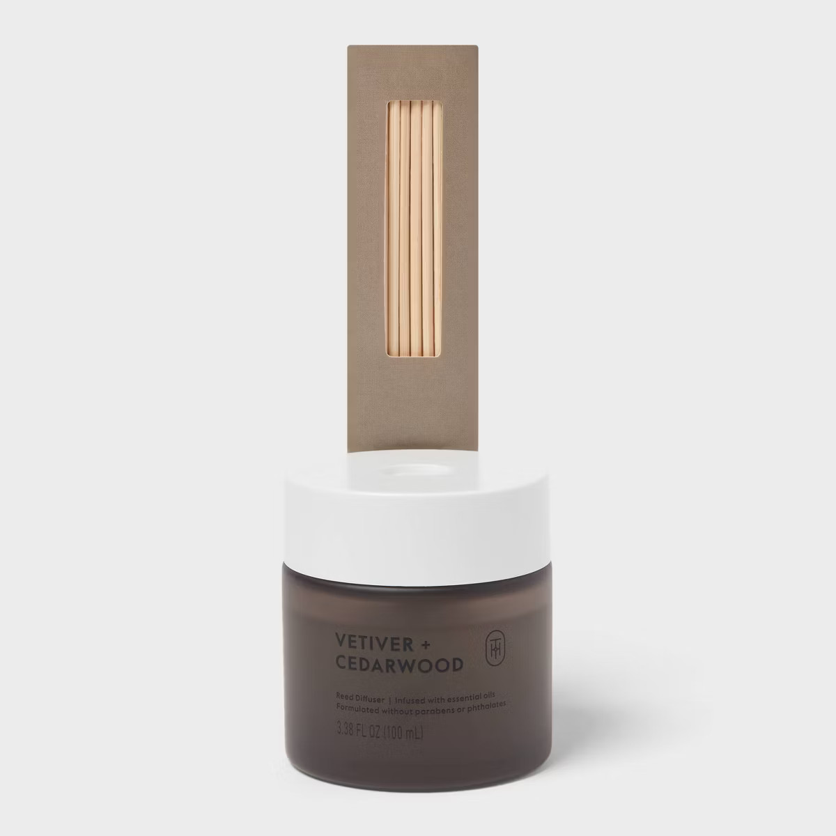 Glass Reed Diffuser Vetiver and Cedarwood 3.38 fl oz - Threshold™ | Target