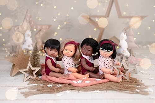 Miniland - Baby Doll Asian Girl with Glasses 15'' - Polybag | Amazon (US)