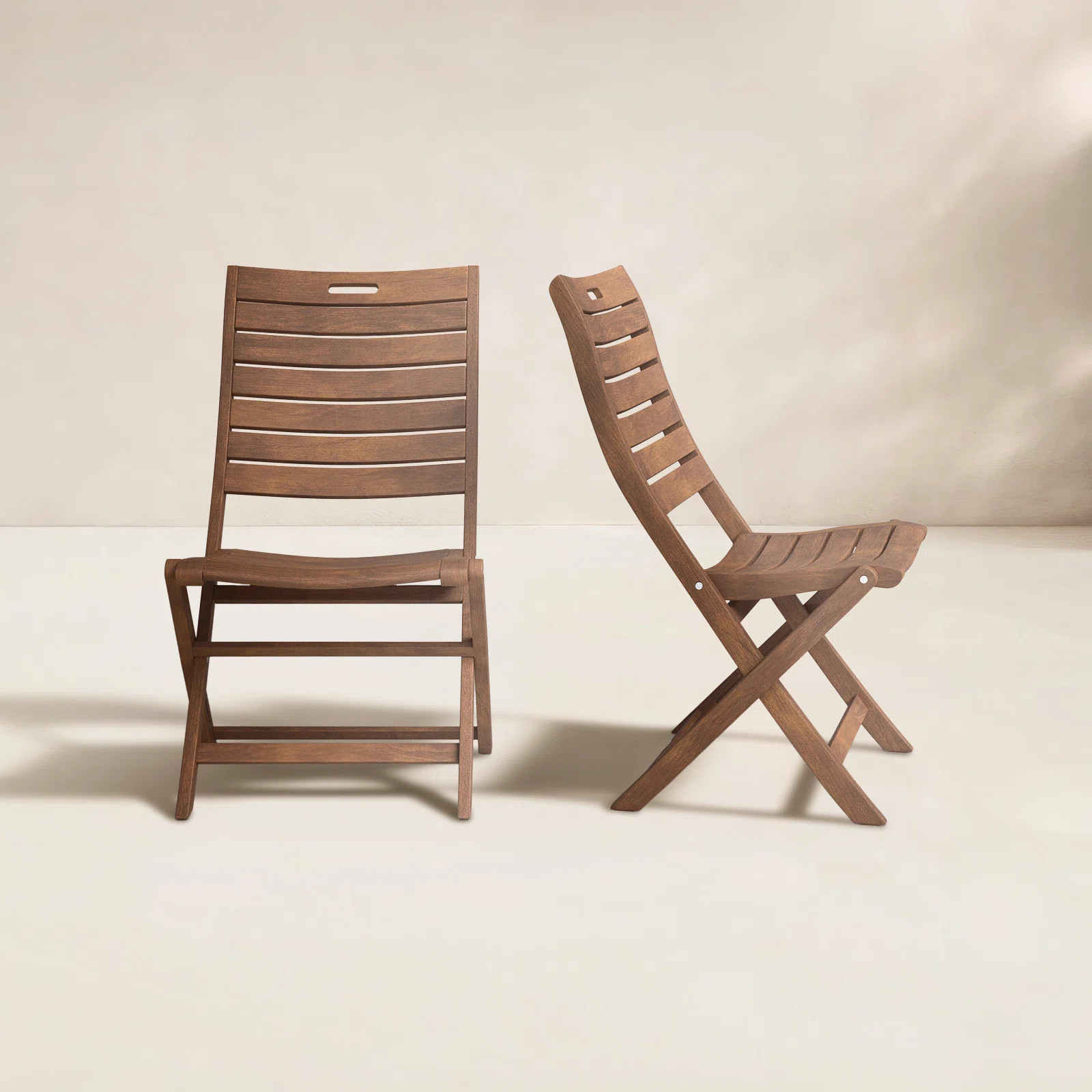 Kinsler Eucalyptus Outdoor Dining Side Chair (Set of 2) | Birch Lane