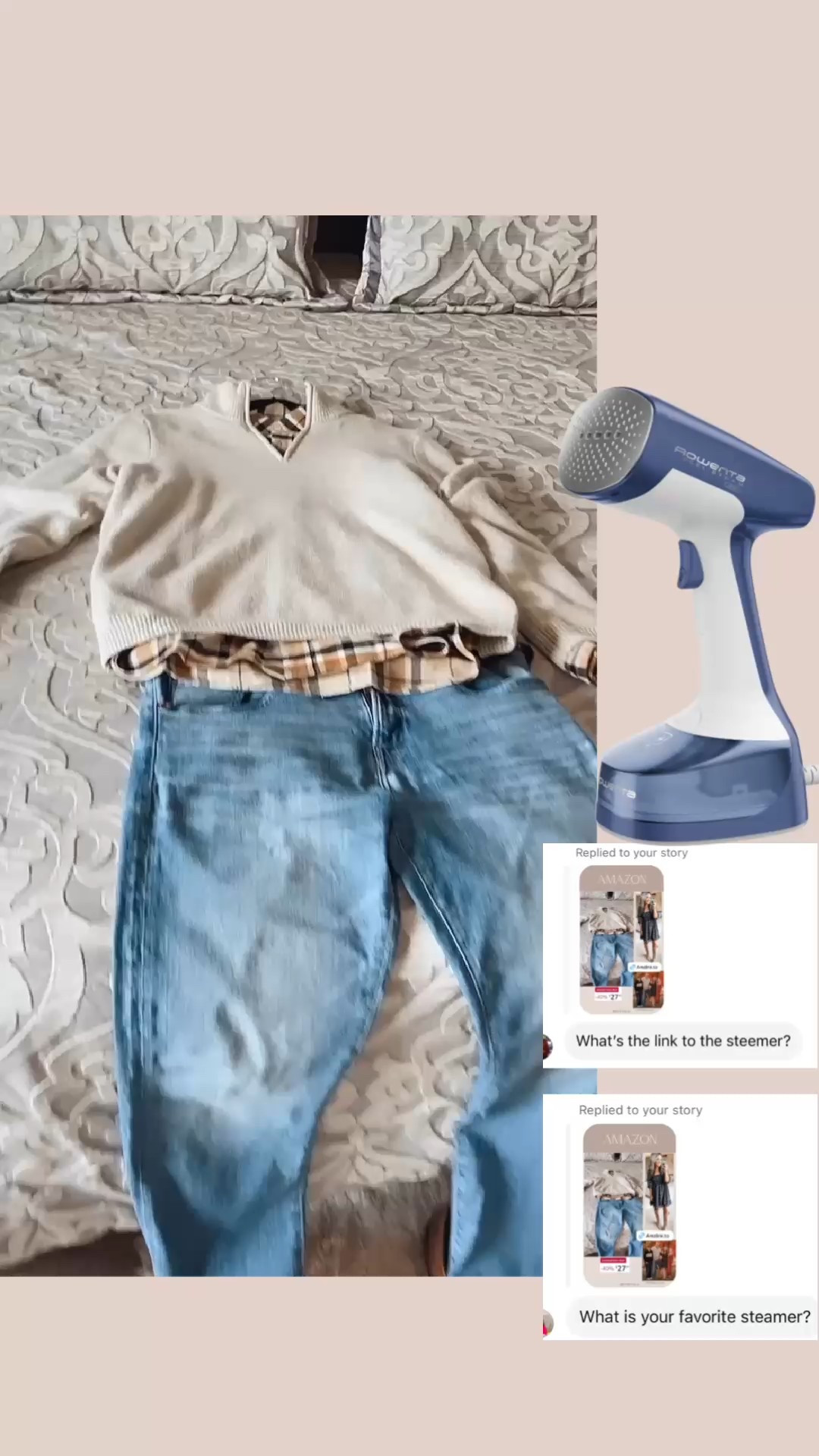 One of my most requested items is what steamer I use. 

#LTKStyleTip #LTKFindsUnder50 #LTKWorkwear