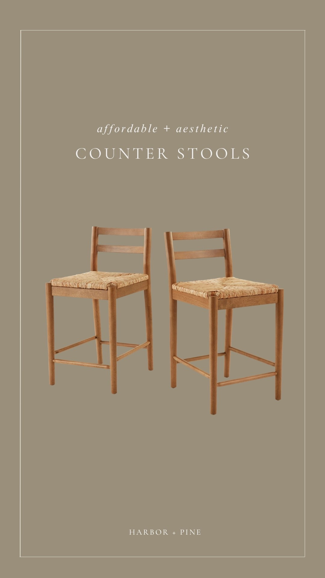 Set of two stools under $180!

#LTKHome
