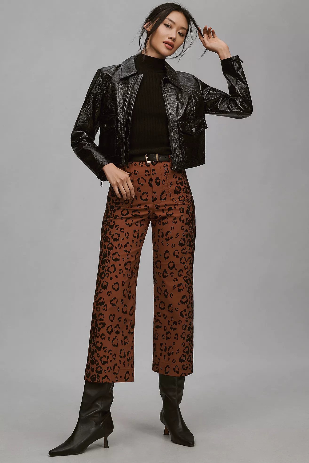 The Colette Cropped Wide-Leg Pants by Maeve | Anthropologie (US)