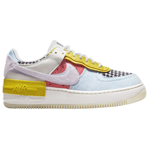 Nike Womens Nike Air Force 1 Shadow - Womens Shoes Sail/Doll/Hydrogen Blue Size 08.5 | Foot Locker (US)