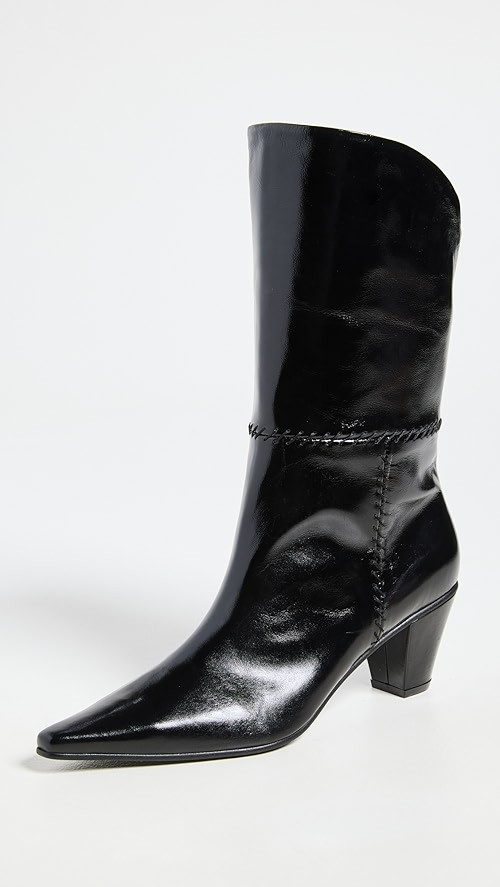 Point Toe Whipstitch Boots | Shopbop