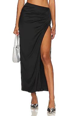 NBD Claritta Skirt in Black from Revolve.com | Revolve Clothing (Global)