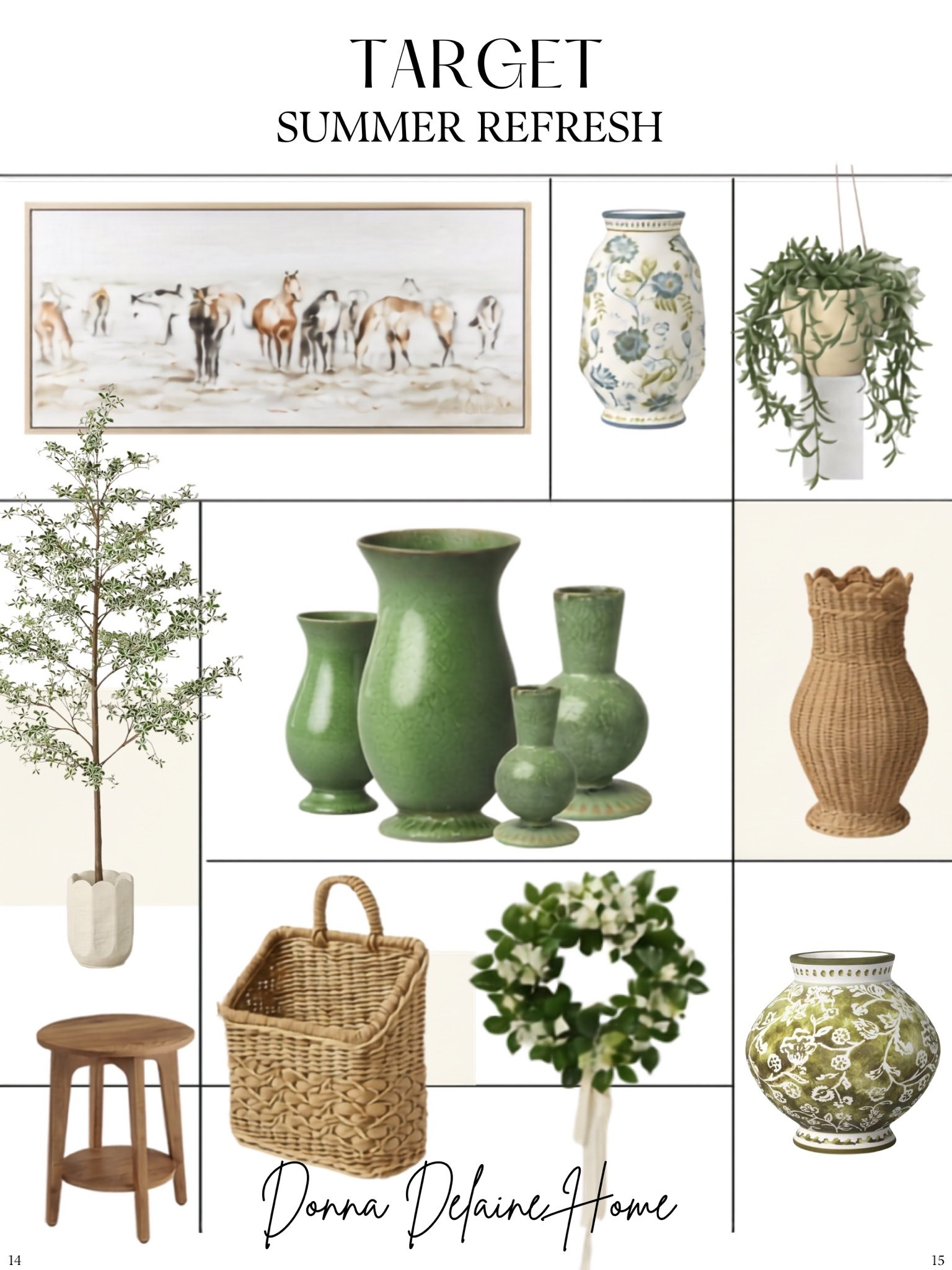 Fresh finds at Target✨
Love adding one or two new pieces each season, even something as simple as a new vase, basket, florals✨
