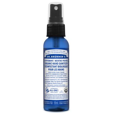 Dr. Bronner's Peppermint Organic Hand Sanitizer | Well.ca