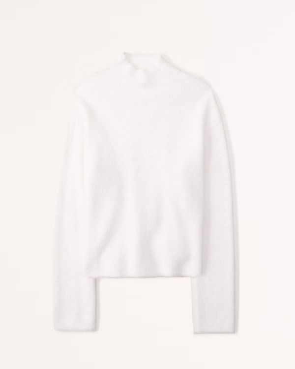 Women's Eyelash Mockneck Sweater | Women's New Arrivals | Abercrombie.com | Abercrombie & Fitch (US)