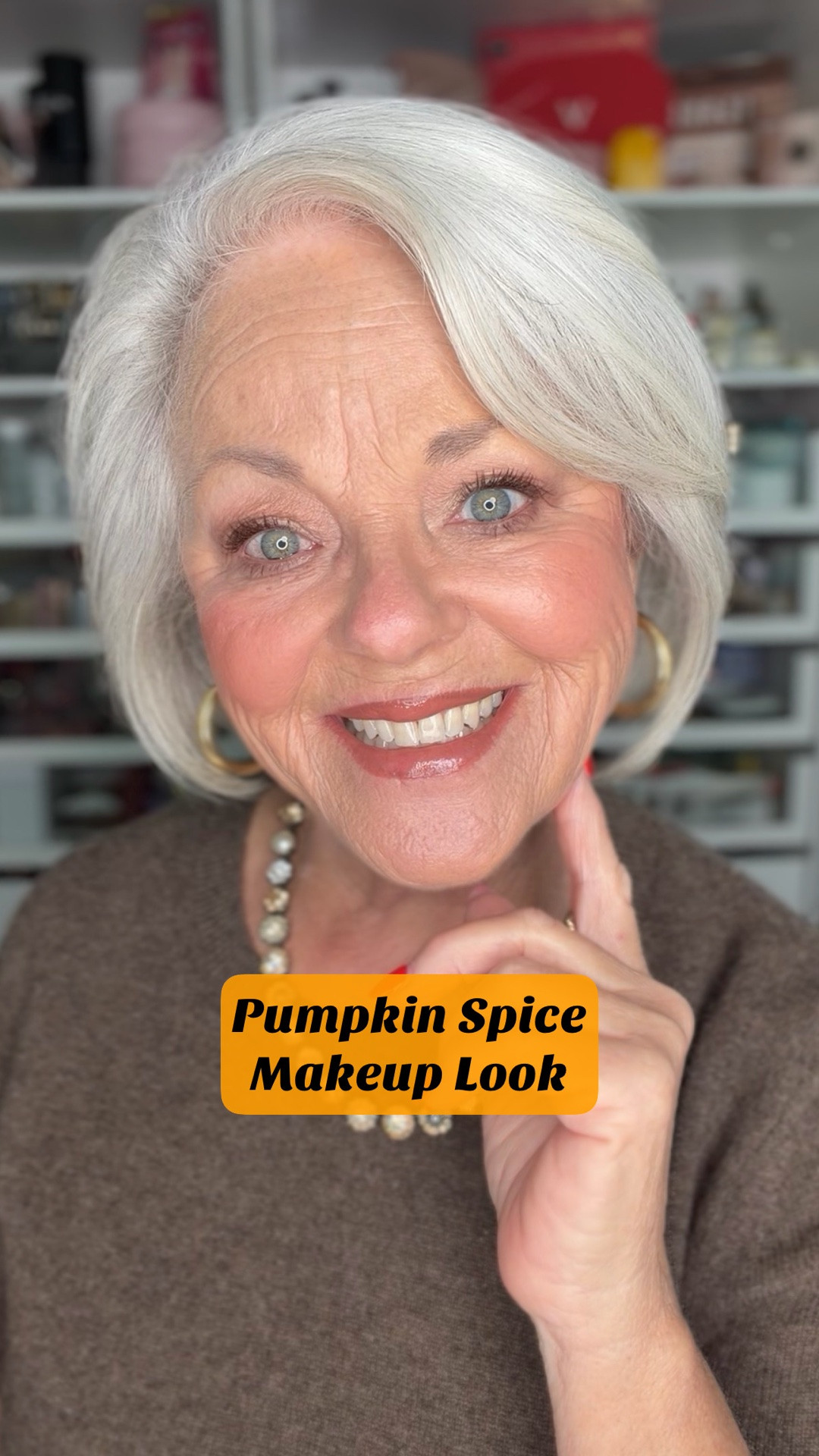 Ladies, can you believe it’s almost September? 🍂🤎 Before we know it, the leaves will start changing and all those beautiful, warm hues of fall will be upon us!
And you know what that means… PUMPKIN SPICE MAKEUP! 🎃✨
This look did NOT disappoint! From the gorgeous Embers eyeshadow palette, to the pumpkin spice-inspired blushes, and that pretty warm lippy…everything came together beautifully.
I think this may be the perfect makeup look to take us right into fall! 🍁🤎 And remember, ladies—makeup is supposed to be FUN, no matter our age!
Are you ready for pumpkin spice season, or are you still holding onto summer? 🎃☀️

#LTKOver40 #LTKgrwm #LTKselfcare