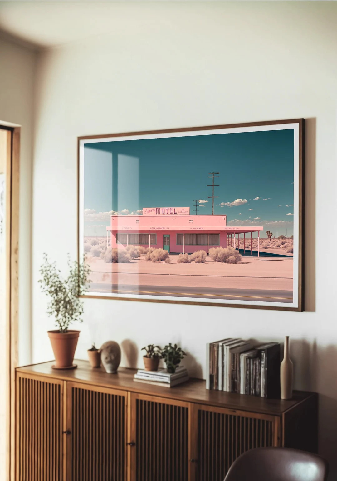 Roadside Remains #3 of 7 - the Motel, Desert Landscape Art, Southwestern Decor, Western Wall Art,... | Etsy (US)