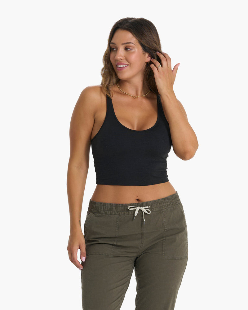 Halo Performance Crop | Vuori Clothing (US & Canada)