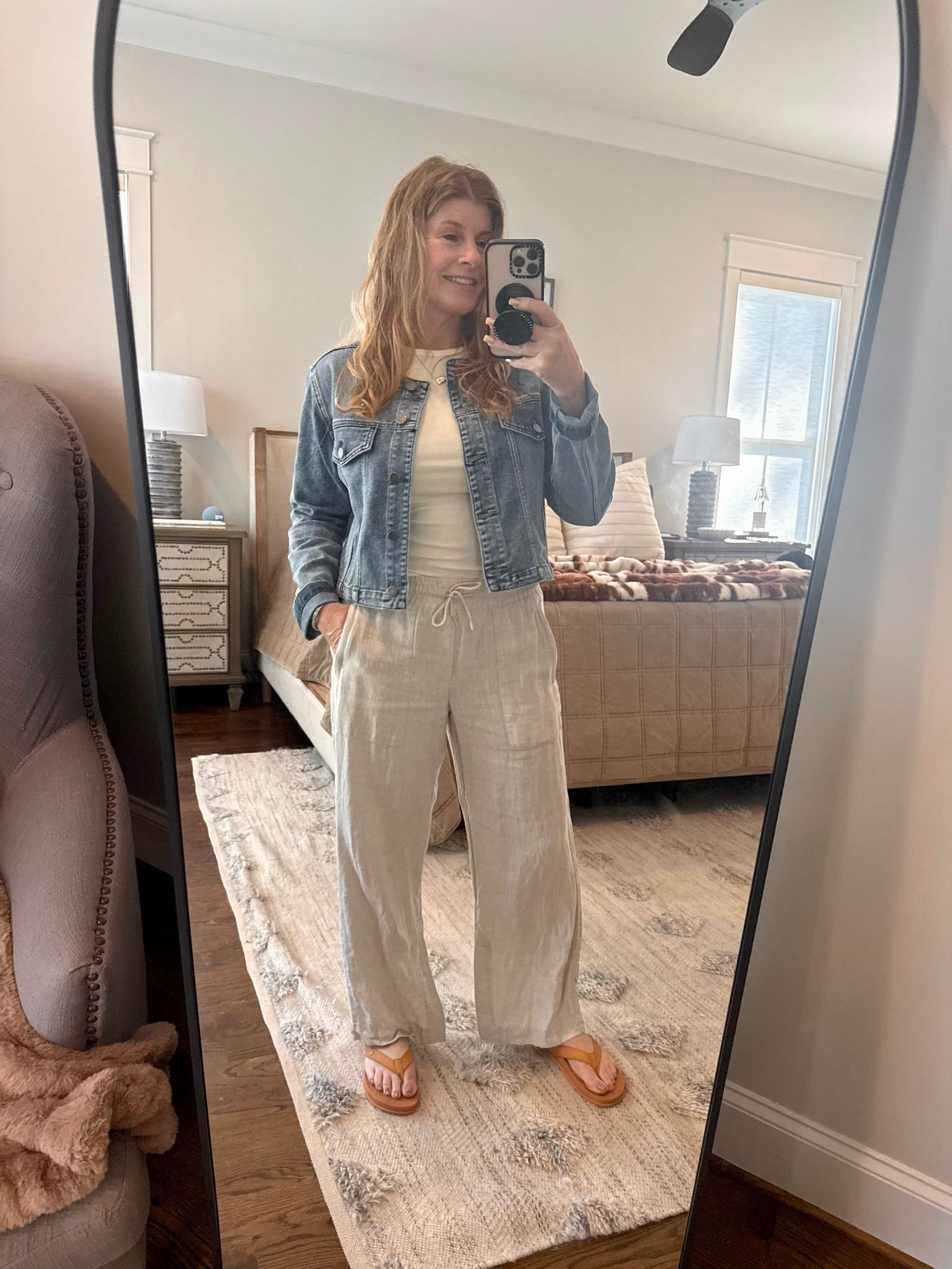 Athleta’s Linen Pants 40% off✨ @athleta
Great transition pants from spring to summer. Other linen pieces are 40% off too. 
#linenpants #springoutfit #LTKOver50 #momover50

#LTKdayinmylife #LTKootd #LTKSaleAlert