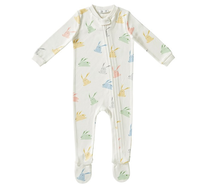 Modern Easter Organic Nursery Pajama | Pottery Barn Kids