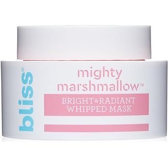 bliss - Mighty Marshmallow Face Mask | Brightening & Hydrating Face Mask| Vegan | Cruelty Free | ... | Amazon (US)