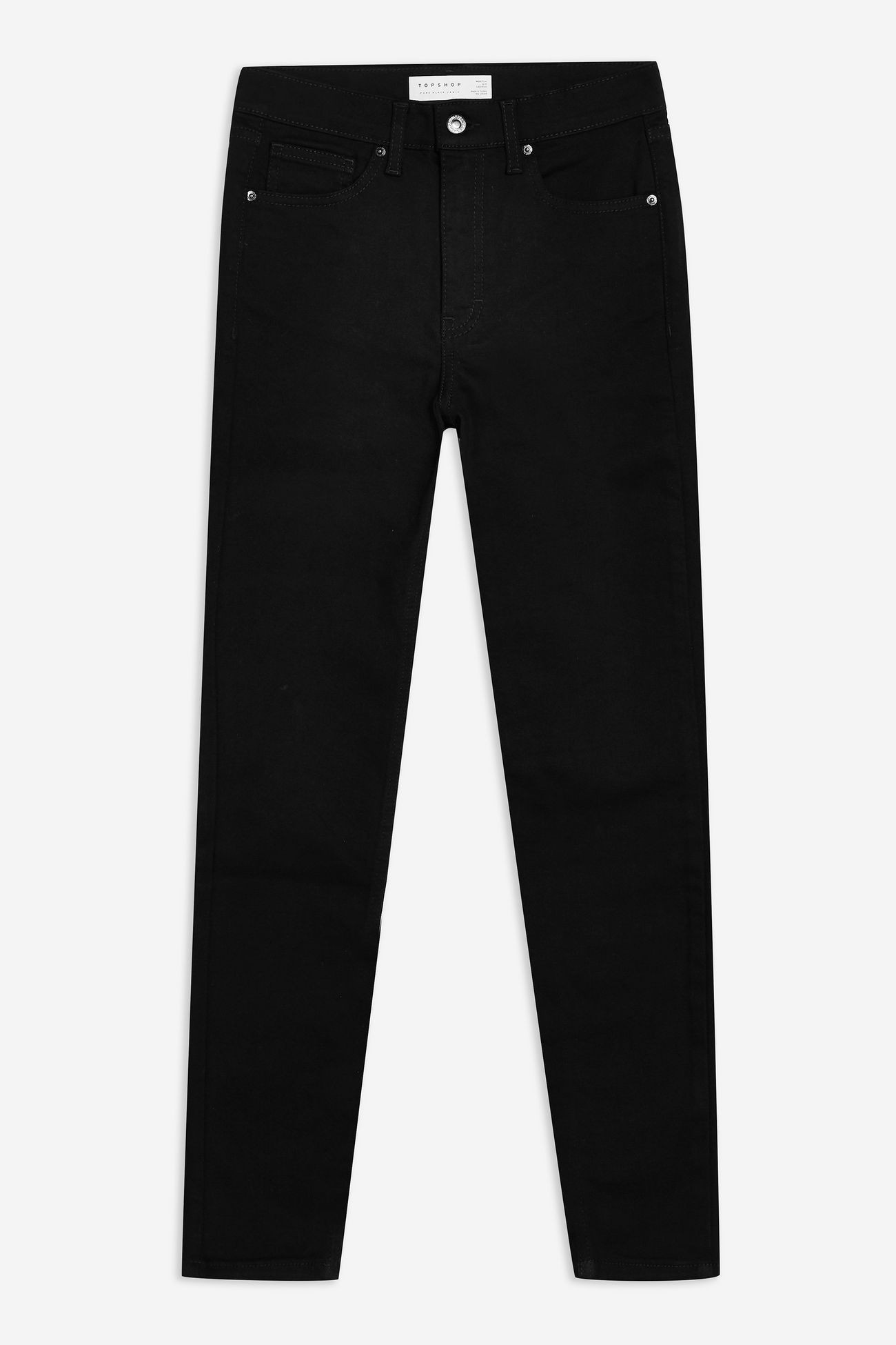 Pure Black Jamie Jeans | Topshop US