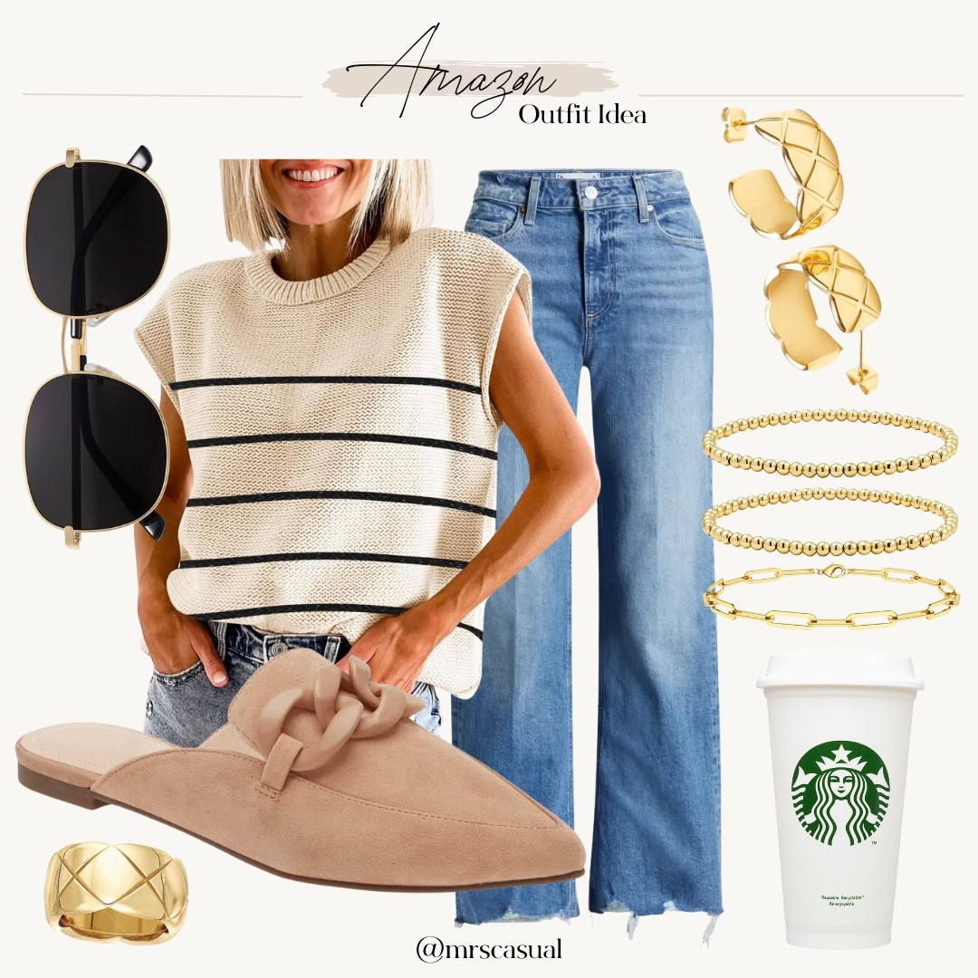 This might be my favorite casual outfit combo lately ☕️
🔗⬇️


#LTKootd #LTKSeasonal #LTKmomlife