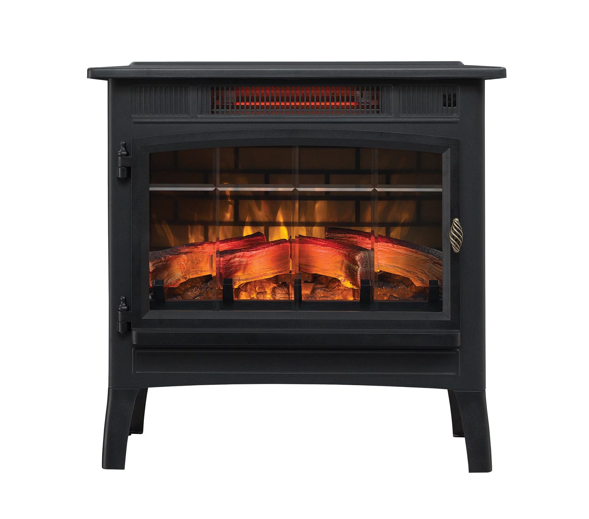 Duraflame 3D Infrared Electric Fireplace Stove with Remote Control - Portable Indoor Space Heater... | Walmart (US)
