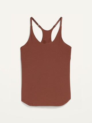 NEW! PowerLite LYCRA® ADAPTIV Racerback Shelf-Bra Tank Top for Women | Old Navy (US)